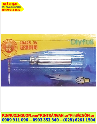 Pin CR425 _Pin phao câu cá CR425, Pin gắn phao câu cá đêm Dlyfull CR425 lithium 3v chính hãng
